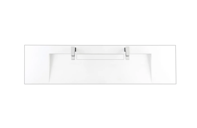 James Martin Vanities 72.6" Stone Composite Vanity Top with 1 Integrated Stone Composite Sink and 1 Faucet Hole