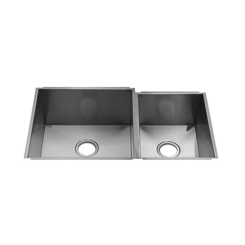 Home Refinements by Julien Urbanedge Sink Undermount, Double L18X18X10 R12X16X8