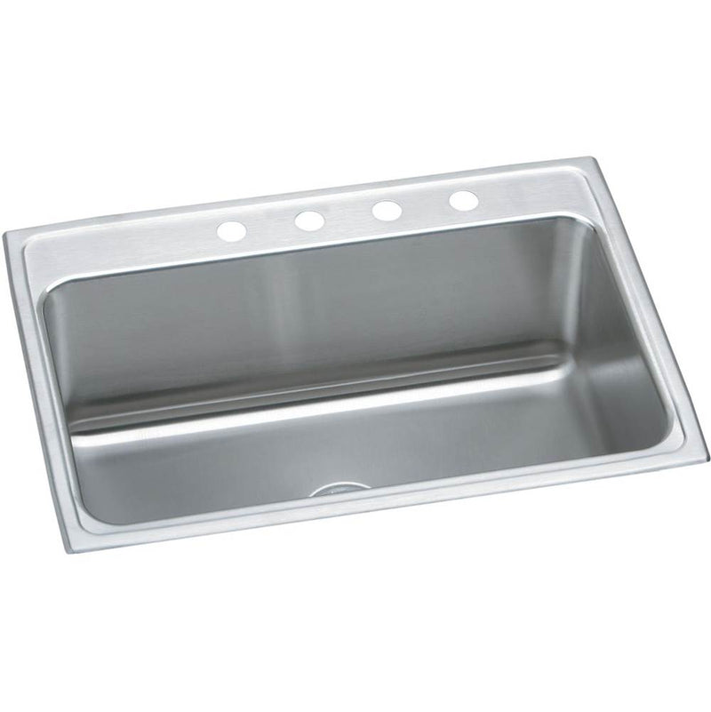 Elkay Lustertone Classic Stainless Steel 31'' x 22'' x 10-1/8'', Single Bowl Drop-in Sink